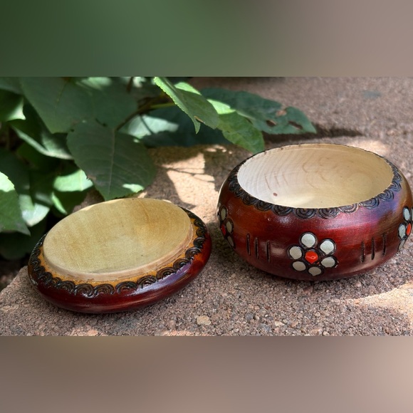 Handcrafted Wooden Trinket Box - Picture 5 of 9